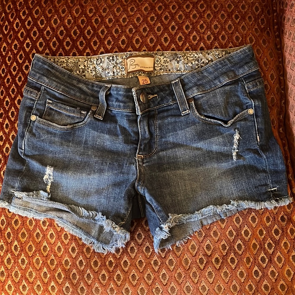 Paige denim shorts